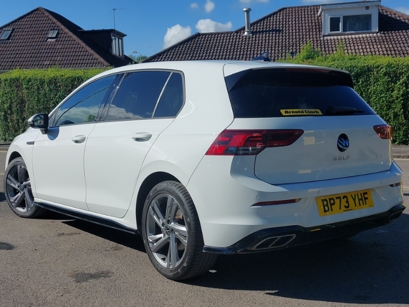 Volkswagen Golf 1.5 Tsi 150 R-line BP73YHF White #2