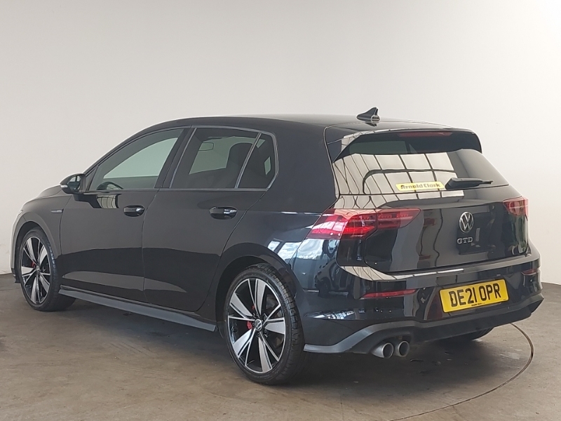 Volkswagen Golf 2.0 Tdi 200 Gtd Dsg DE21OPR Black #2