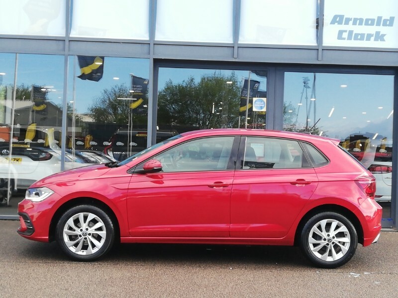 Volkswagen Polo 1.0 Tsi Style WU23RJJ Red #4