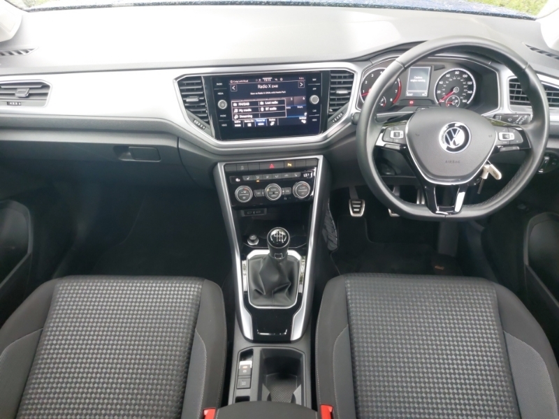 Volkswagen T-Roc 1.5 Tsi Evo Active NJ22GUK Blue #3