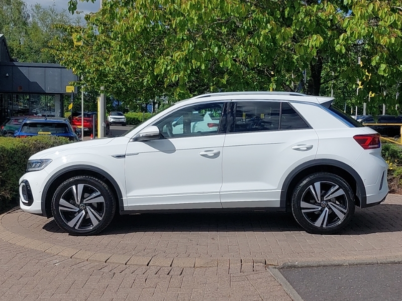 Volkswagen T-Roc 1.5 Tsi R-line SM23OTY White #4