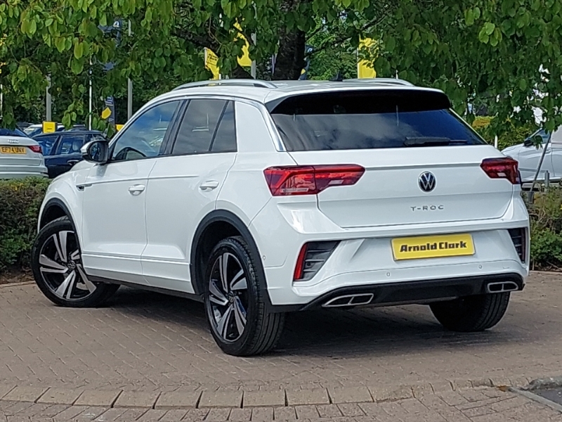 Volkswagen T-Roc 1.5 Tsi R-line SM23OTY White #2