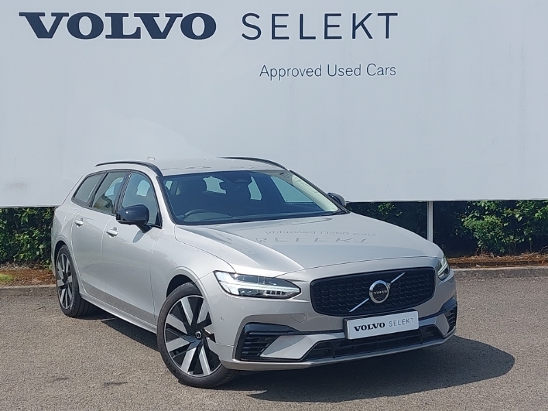 Volvo V90 2.0 T6 350 Phev Plus Dark Awd Silver