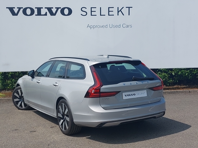 Volvo V90 2.0 T6 350 Phev Plus Dark Awd SM25NUY Silver #2