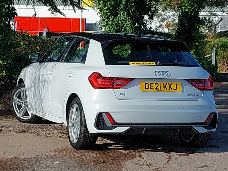 Audi A1 25 Tfsi S Line DE21KXJ White #2