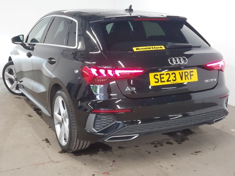 Audi A3 30 Tfsi S Line SE23VRF Black #2