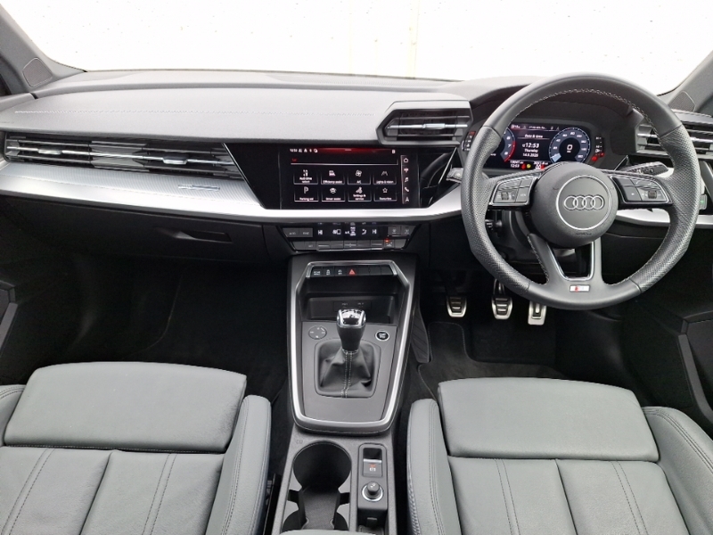 Audi A3 30 Tfsi S Line LS24HYZ White #3