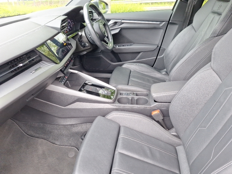 Audi A3 30 Tfsi S Line S Tronic DE23UHA Grey #5