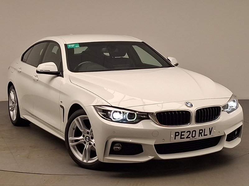 BMW 4 Series 420I M Sport Professional Media White