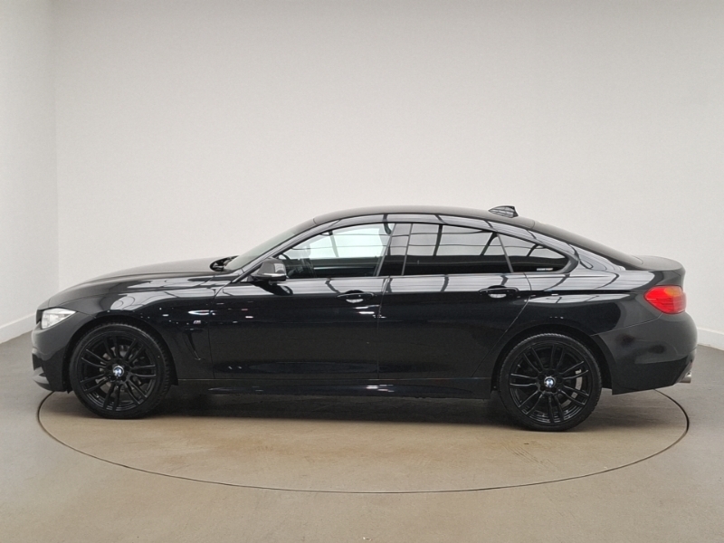 BMW 4 Series 420D 190 Xdrive M Sport Prof Media YF16OTN Black #4