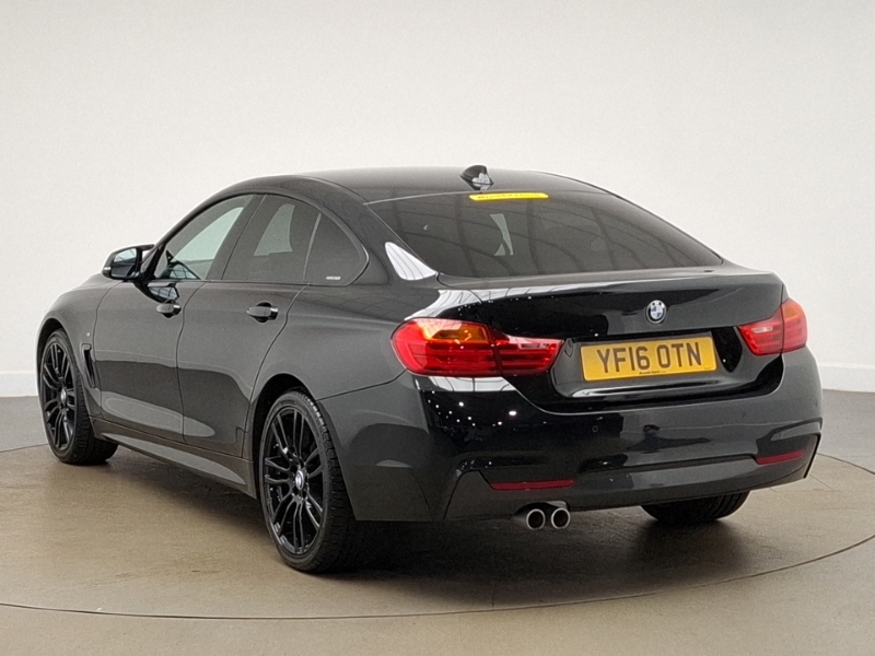 BMW 4 Series 420D 190 Xdrive M Sport Prof Media YF16OTN Black #2