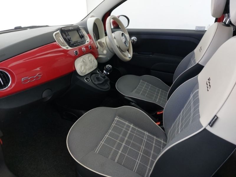 Fiat 500C 1.2 Lounge Red #5