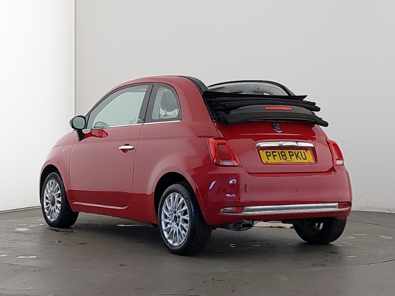 Fiat 500C 1.2 Lounge Red #2