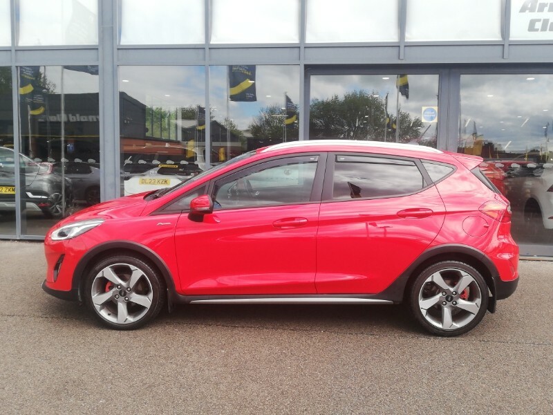 Ford Fiesta 1.0 Ecoboost 125 Active X YS69WDU Red #4