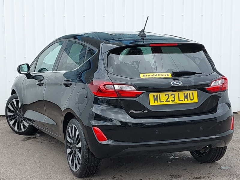 Ford Fiesta 1.0 Ecoboost Titanium X ML23LMU Black #2