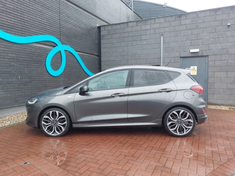 Ford Fiesta 1.0 Ecoboost St-line X YP72RKY Grey #4