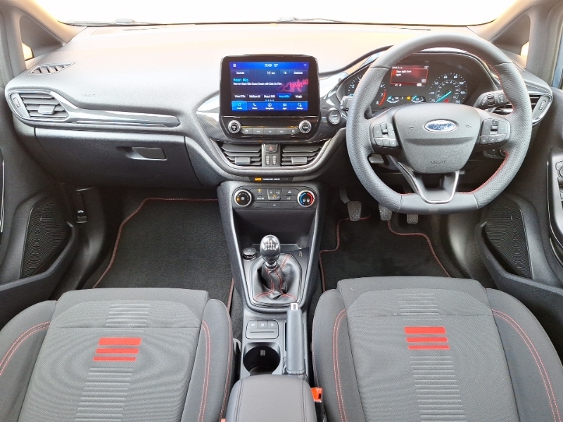 Ford Fiesta 1.0 Ecoboost Hybrid Mhev 125 St-line ML23OYP Blue #3
