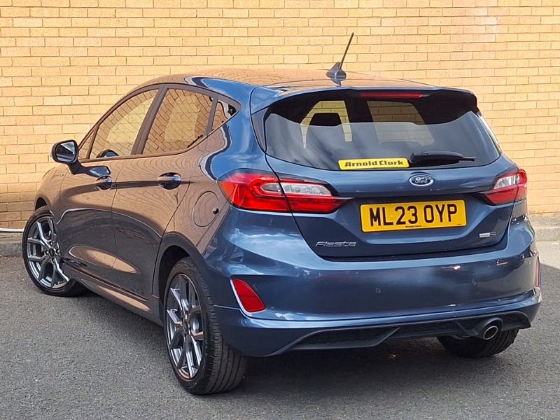 Ford Fiesta 1.0 Ecoboost Hybrid Mhev 125 St-line ML23OYP Blue #2