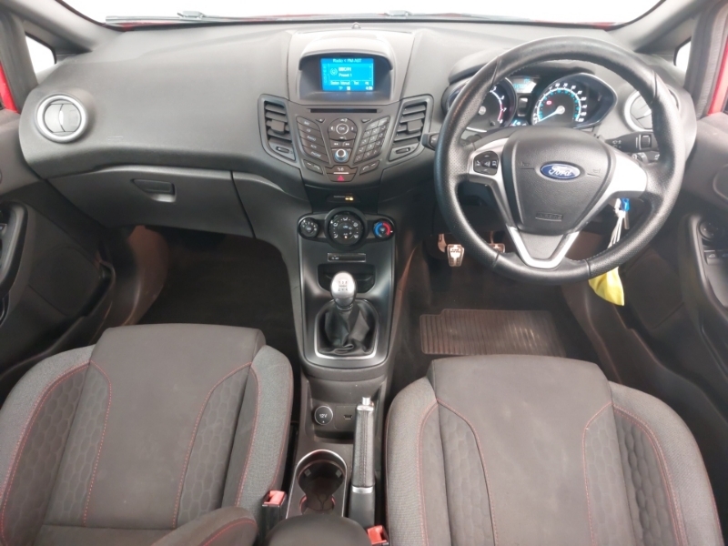 Ford Fiesta 1.0 Ecoboost St-line DS17WNA Red #3