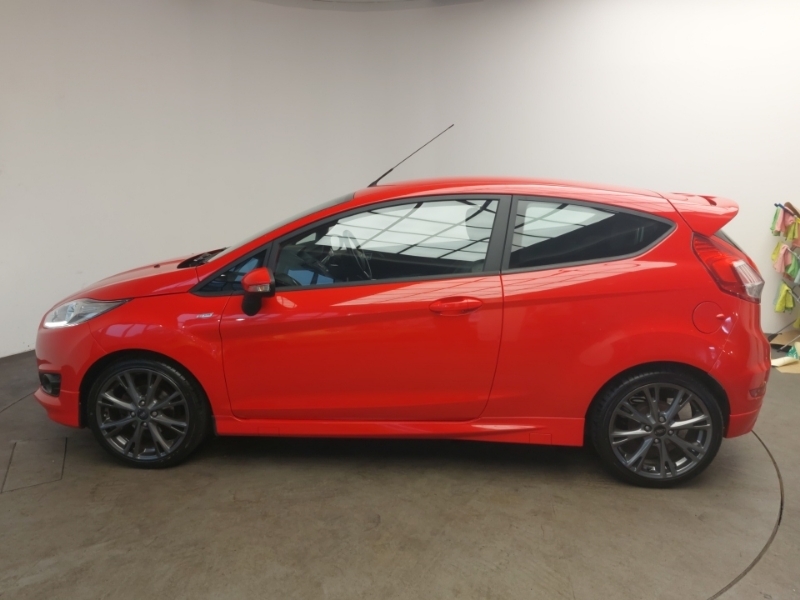 Ford Fiesta 1.0 Ecoboost St-line DS17WNA Red #4