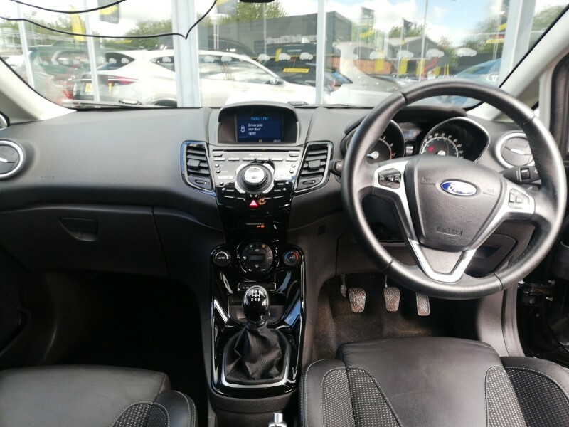 Ford Fiesta 1.0 Ecoboost 125 Titanium X DN16MXL Black #2