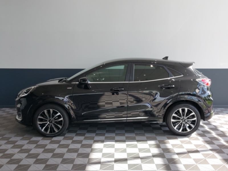 Ford Puma 1.0 Ecoboost Hybr Mhev 155 St-line Vignale Dct BT23FSK Black #4