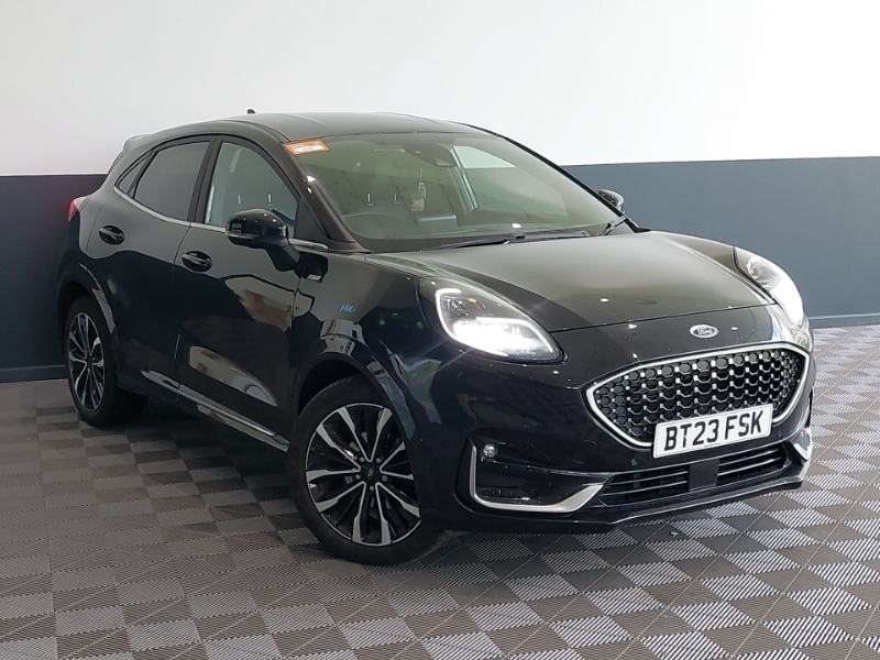 Ford Puma 1.0 Ecoboost Hybr Mhev 155 St-line Vignale Dct Black