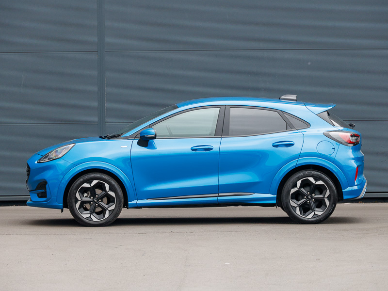 Ford Puma 1.0 Ecoboost Hybrid Mhev 155 St-line X Dct WN25JNO Blue #4
