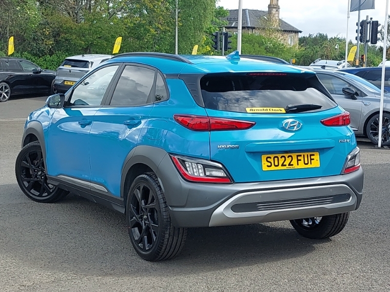Hyundai Kona 1.0 Tgdi 48V Mhev Premium SO22FUF Blue #2