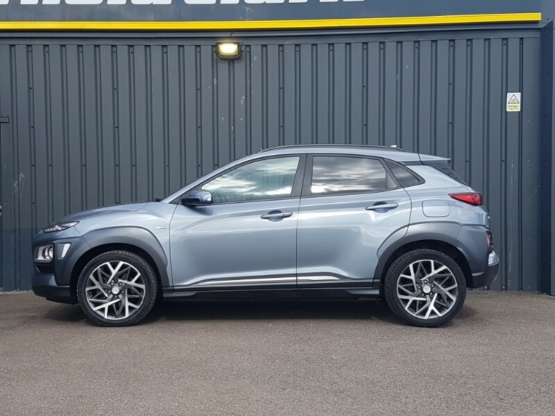 Hyundai Kona 1.6 Gdi Hybrid Premium Dct Silver #4