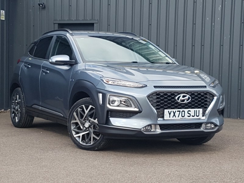 Hyundai Kona 1.6 Gdi Hybrid Premium Dct Silver