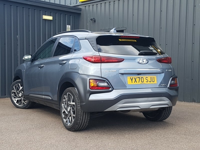 Hyundai Kona 1.6 Gdi Hybrid Premium Dct Silver #2