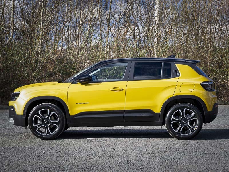 Jeep Avenger 1.2 E-hybrid Summit Dct Yellow #4