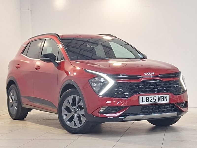 Kia Sportage 1.6T Gdi 207 Hev Gt-line Red