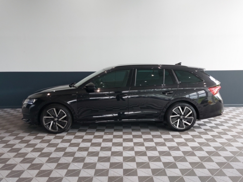 Skoda Octavia 2.0 Tdi 150 Sportline Dsg SA75YOF Black #4