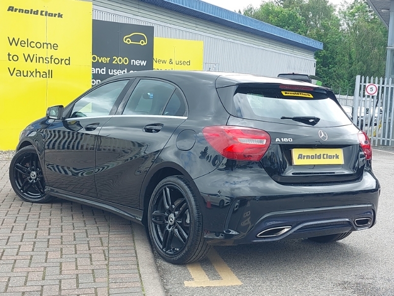 Mercedes-Benz A Class A180 Amg Line Premium SG18FTN Black #2