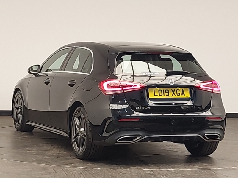 Mercedes-Benz A Class A180d Amg Line Executive LO19XGA Black #2