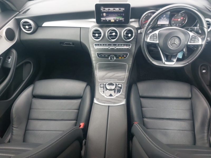 Mercedes-Benz C Class C220d Amg Line LO18BLF Silver #3
