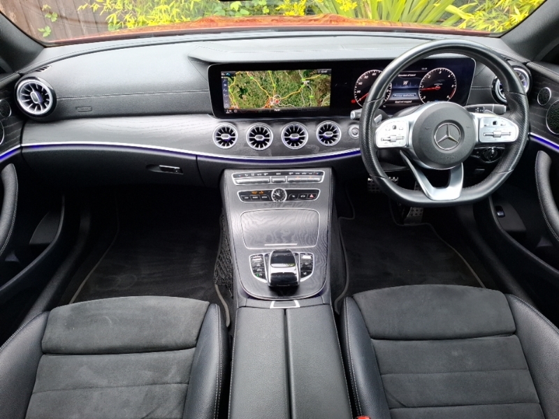 Mercedes-Benz E Class E220d Amg Line 9G-tronic Red #3
