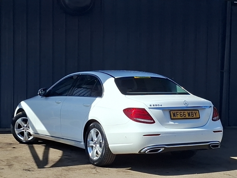 Mercedes-Benz E Class E220d Se 9G-tronic WF66WBY White #2