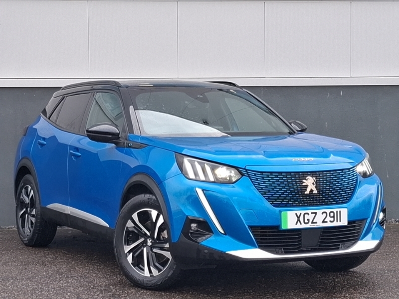 Peugeot e-2008 100Kw Gt 50Kwh Blue