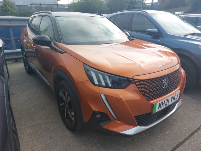 Peugeot e-2008 100Kw Gt 50Kwh Orange