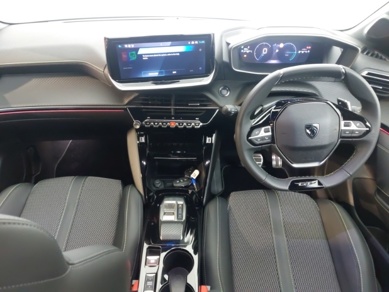 Peugeot 208 1.2 Hybrid 110 Gt E-dsc6 SH25HKN White #3