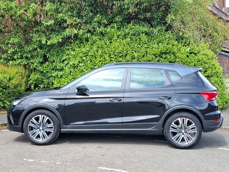 Seat Arona 1.0 Tsi 110 Se Technology Dsg ML23KHG Black #4