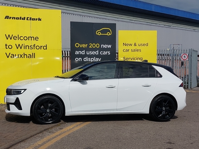 Vauxhall Astra 1.2 Turbo 130 Gs DT73XEK White #4