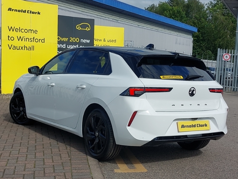 Vauxhall Astra 1.2 Turbo 130 Gs DT73XEK White #2