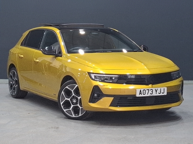 Vauxhall Astra 1.2 Turbo 130 Ultimate Yellow