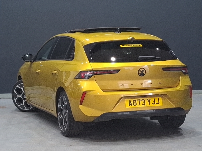 Vauxhall Astra 1.2 Turbo 130 Ultimate AO73YJJ Yellow #2