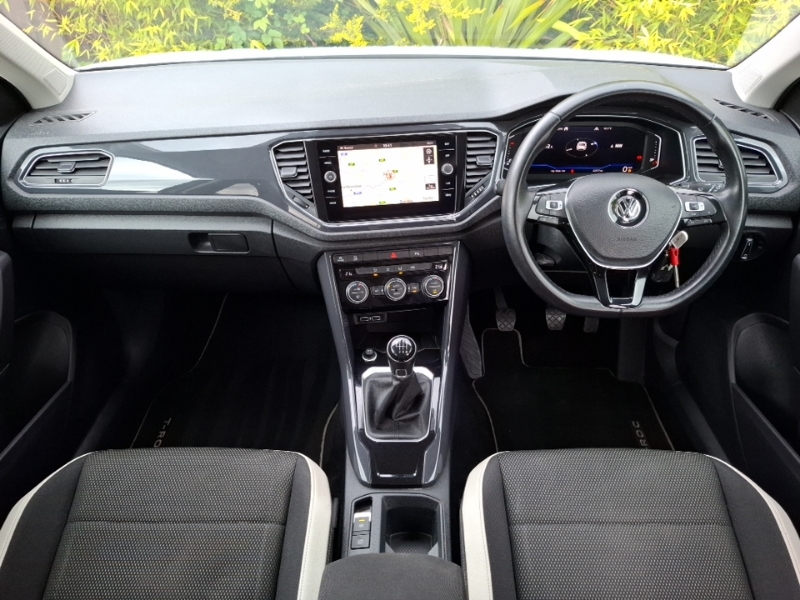 Volkswagen T-Roc 1.6 Tdi Sel GL68BSY White #3