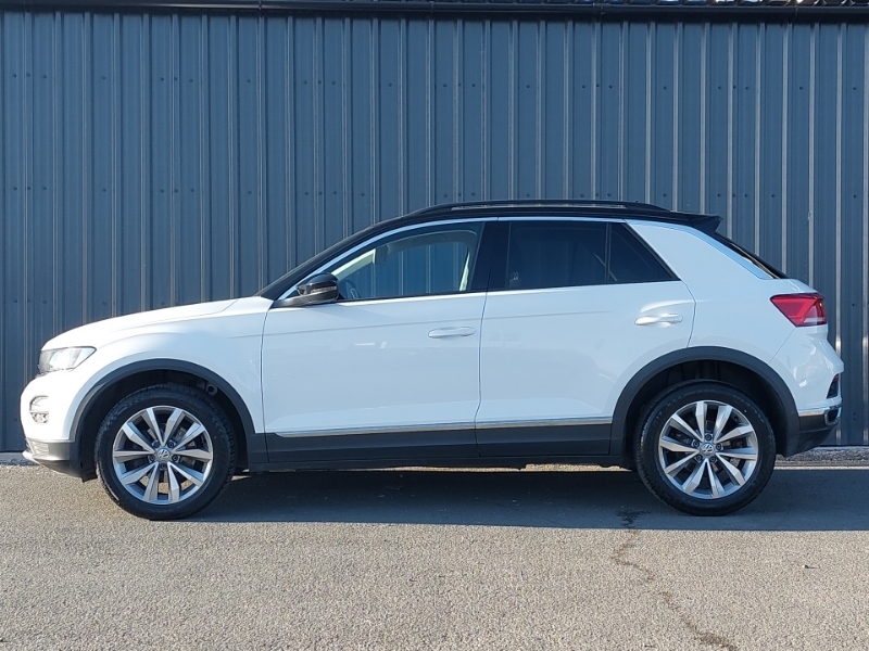 Volkswagen T-Roc 1.0 Tsi Design SB69UJN White #4